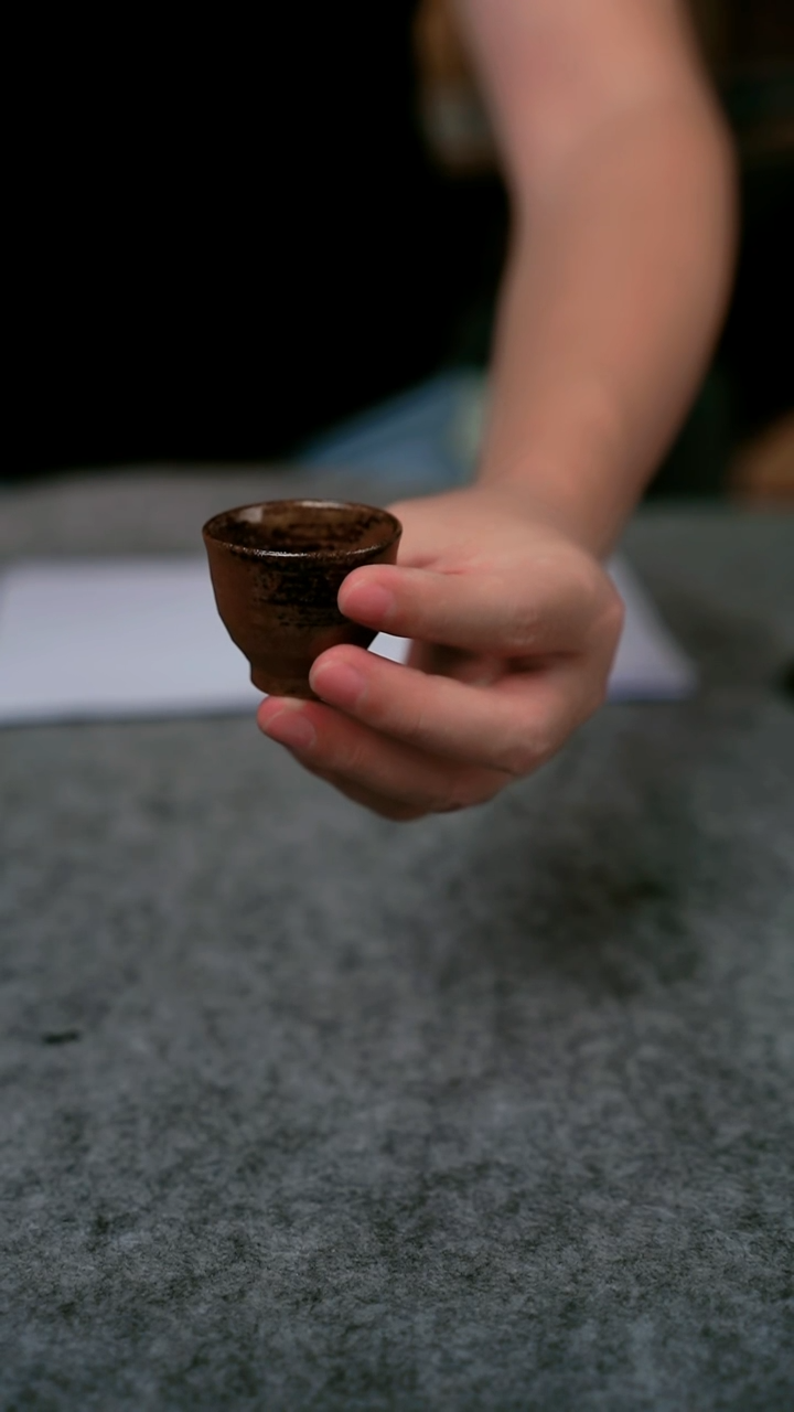 手工柴烧杯主人杯景德镇陶瓷杯