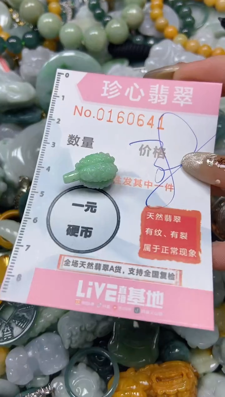 【闪购商品】翡翠颈饰未镶嵌闪购0160641