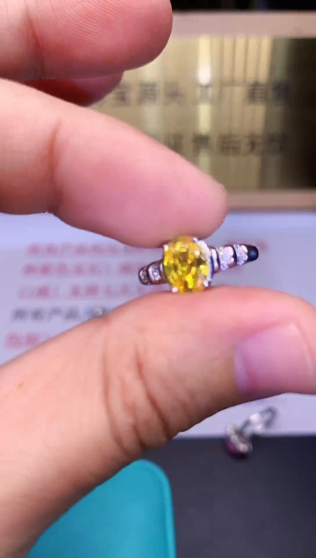 【闪购商品】蓝宝石戒指银S925镶嵌........