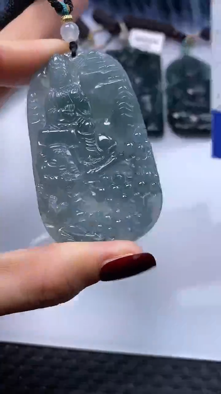 【闪购商品】翡翠颈饰未镶嵌A货翡翠7575