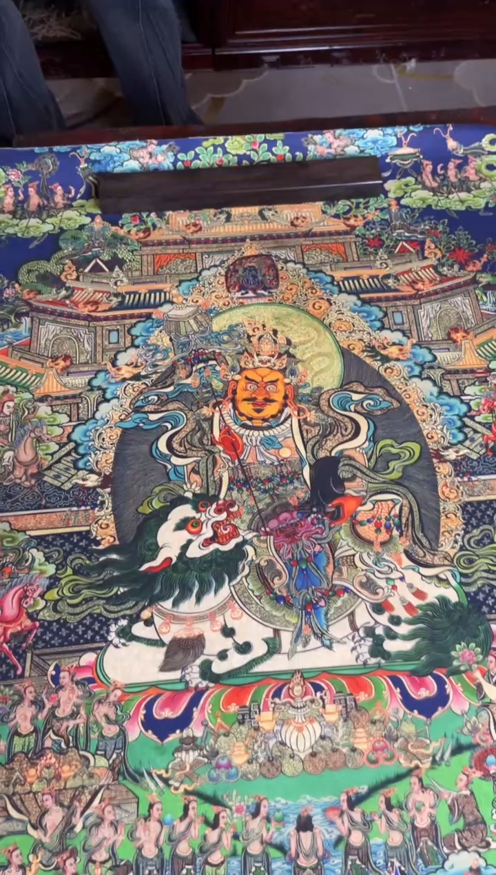 卷轴画手绘唐卡099