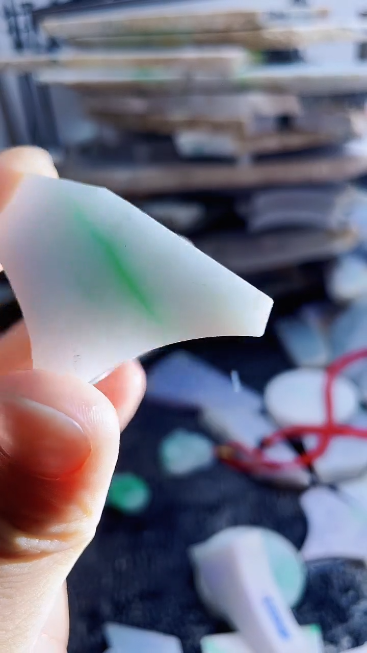 裸石翡翠天然A货翡翠板料