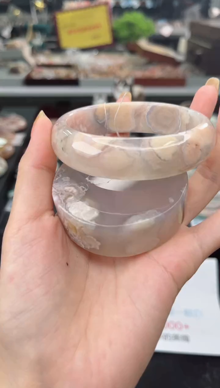 【闪购商品】石英质玉手镯未镶嵌63圈口（赠品镯心）3590422