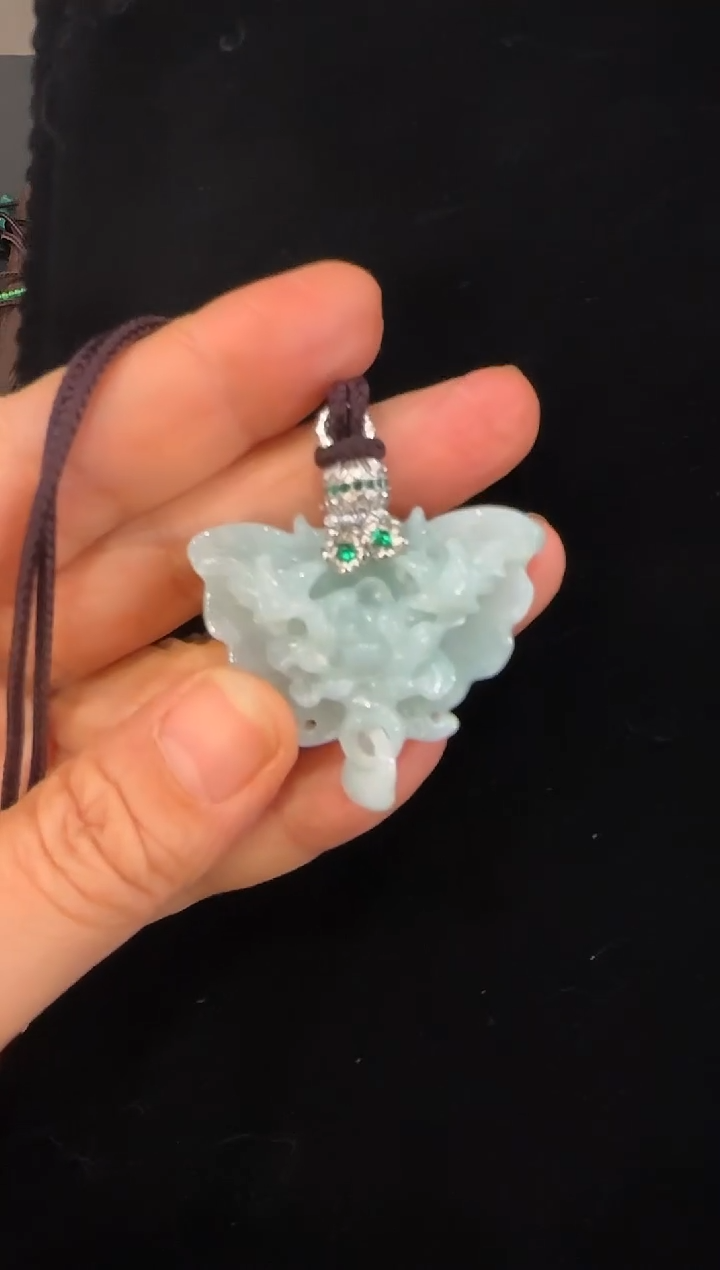 颈饰未镶嵌翡翠国风