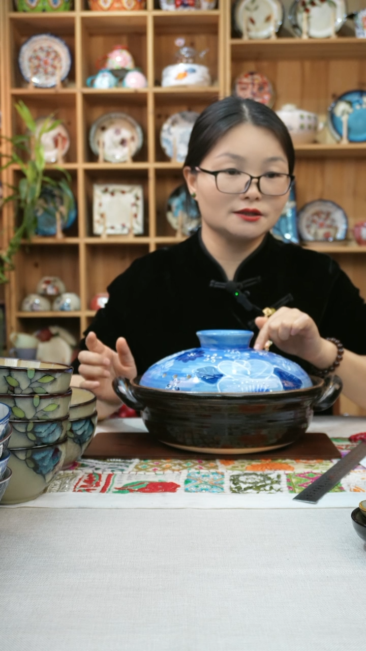 瓷片小可陶瓷高温一个砂锅