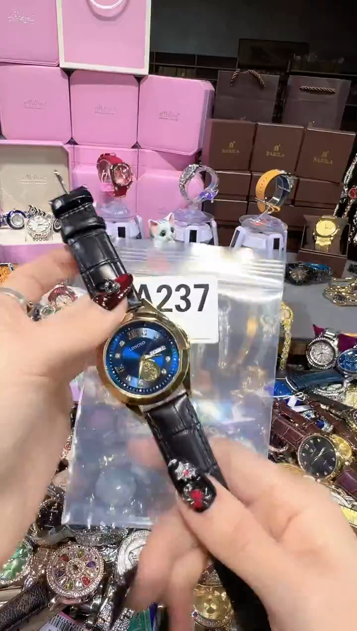 石英机芯不锈钢不锈钢直播定闪专用