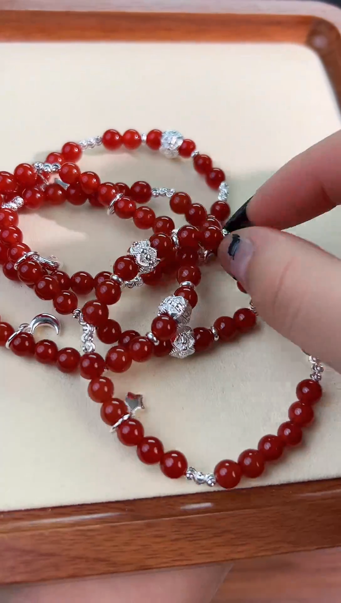 【闪购商品】水晶手链未镶嵌玛瑙F0136