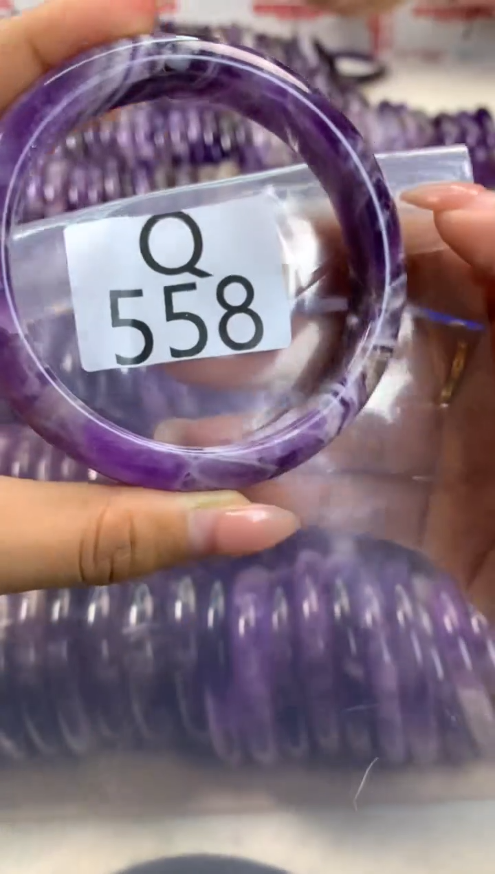 【闪购商品】水晶水晶手镯Q未镶嵌558-62