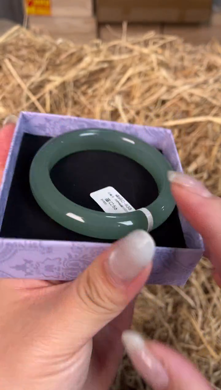 未镶嵌手镯石英质玉D-838