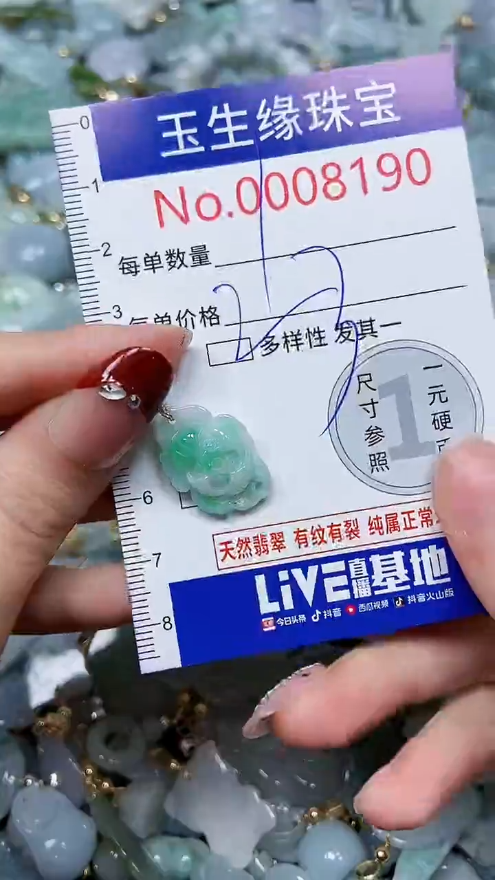 【闪购商品】翡翠颈饰未镶嵌闪购00008190
