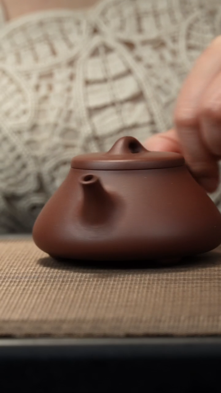 茶壶紫砂底槽清隐瓢160cc