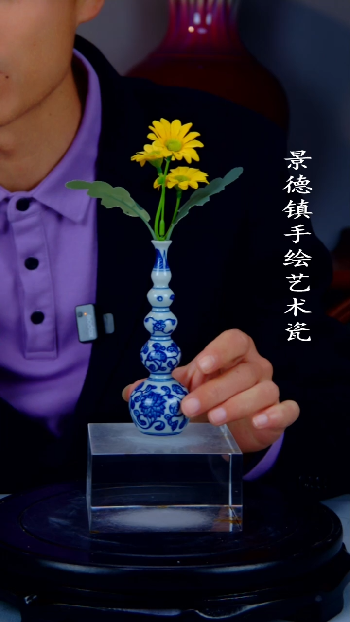 摆件陶瓷景德镇手工手绘陶瓷摆件1