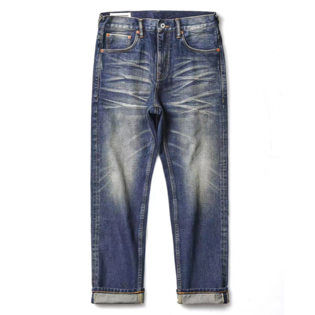 赤耳单宁牛仔裤男304款501版型升级款直筒版型100棉高端面料裤子