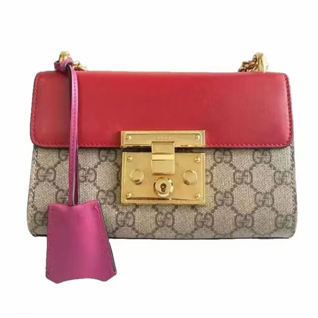 95新 GUCCI/古驰 【安则专属】红盖小号月光宝盒链条包