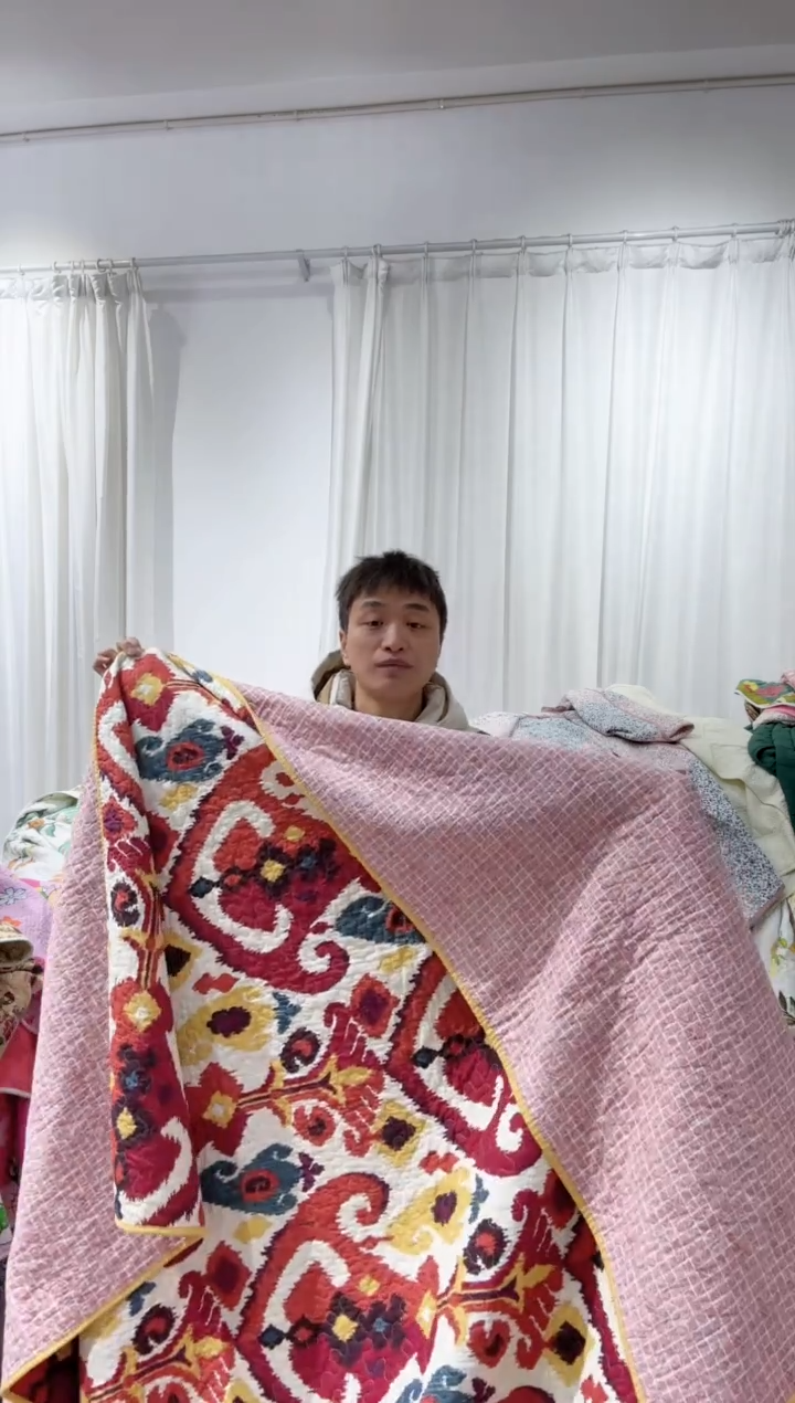 棉250*260纯棉床盖113号微瑕