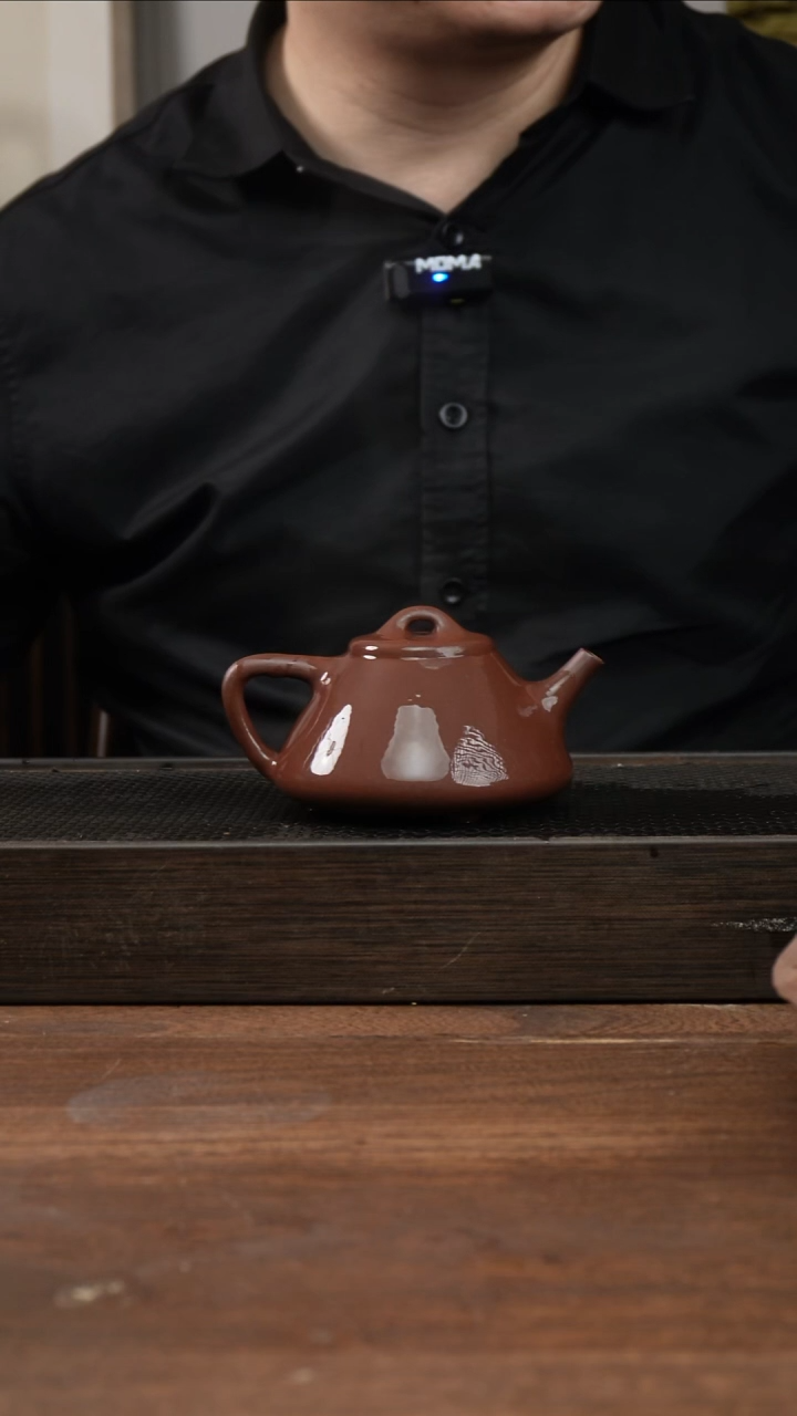 茶杯紫砂紫泥子冶石瓢      180CC