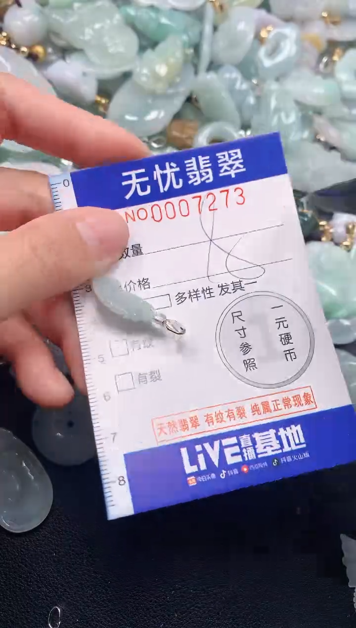 颈饰未镶嵌翡翠7273