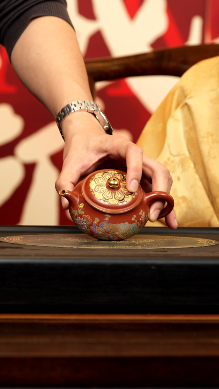 【闪购商品】紫砂茶壶GJY 朱泥 明炉