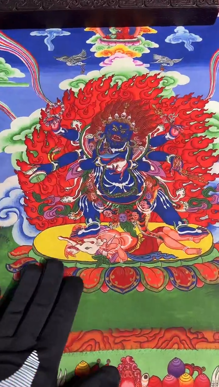 卷轴画 路路的唐卡tk160