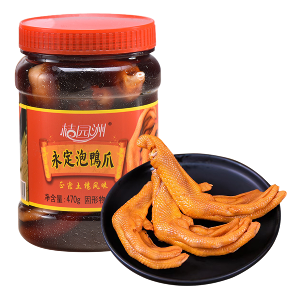 桔园洲永定泡鸭爪 470g