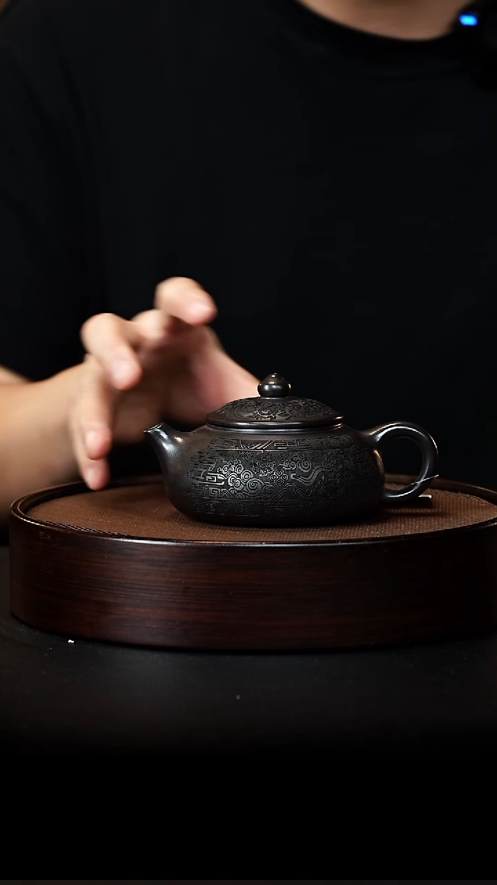 茶壶紫砂宜兴紫砂壶h1708