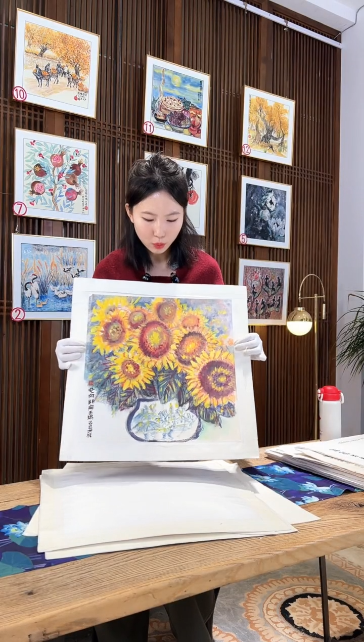 版画版画耿玉琨名章限量版画S