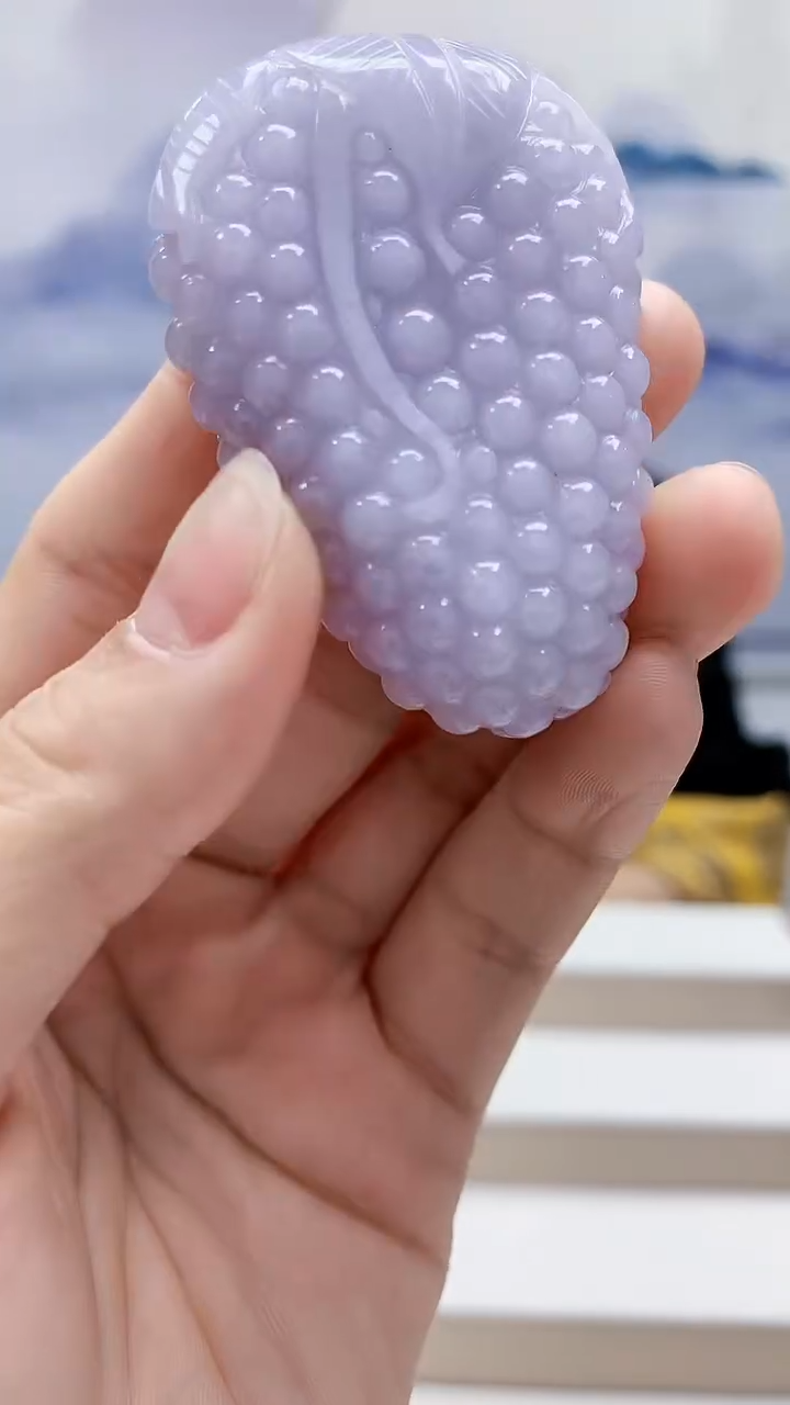 未镶嵌定制翡翠4829lr-毛货挂件41