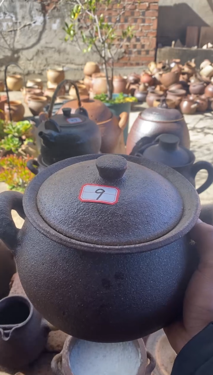 陶土2升 双耳微瑕 9号