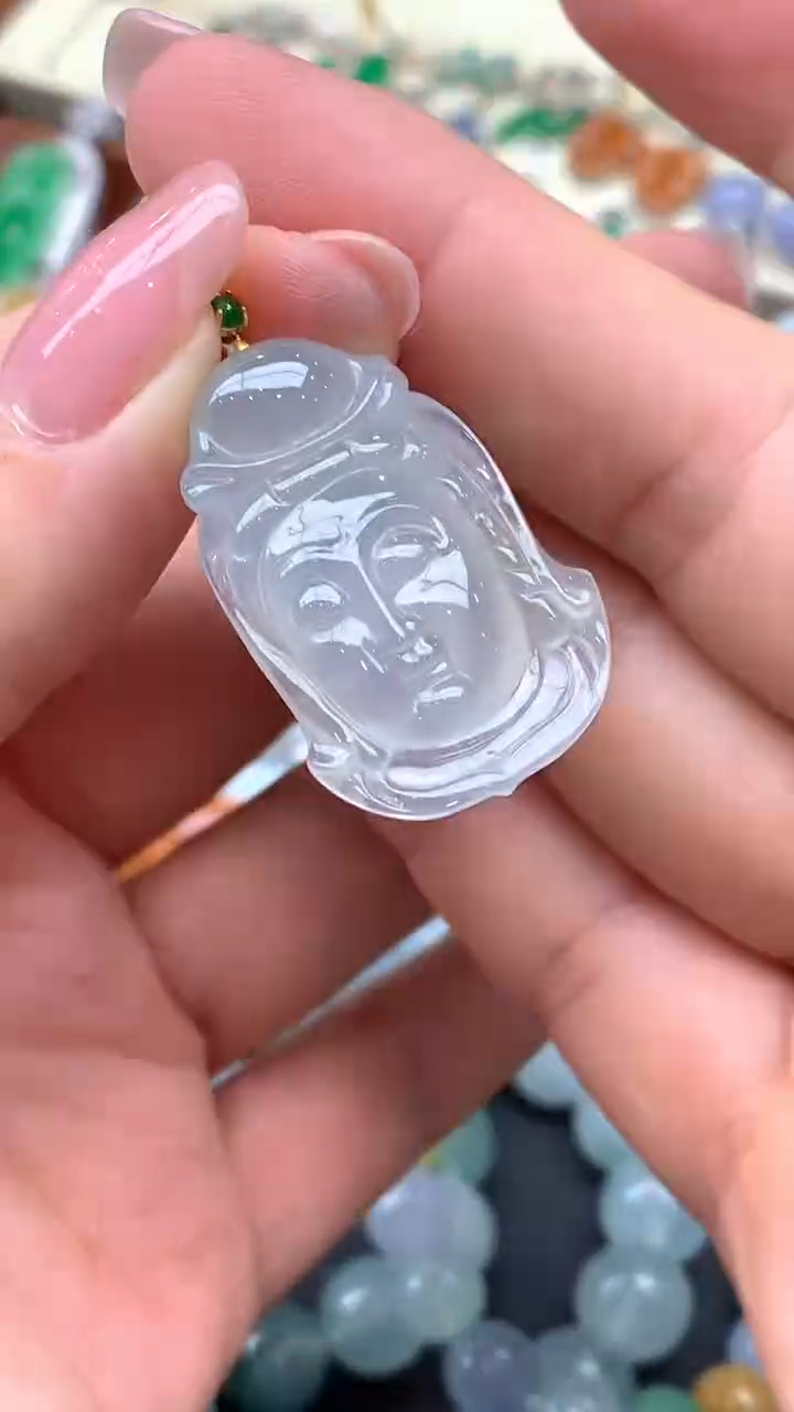 【闪购商品】翡翠颈饰未镶嵌18-天然翡翠