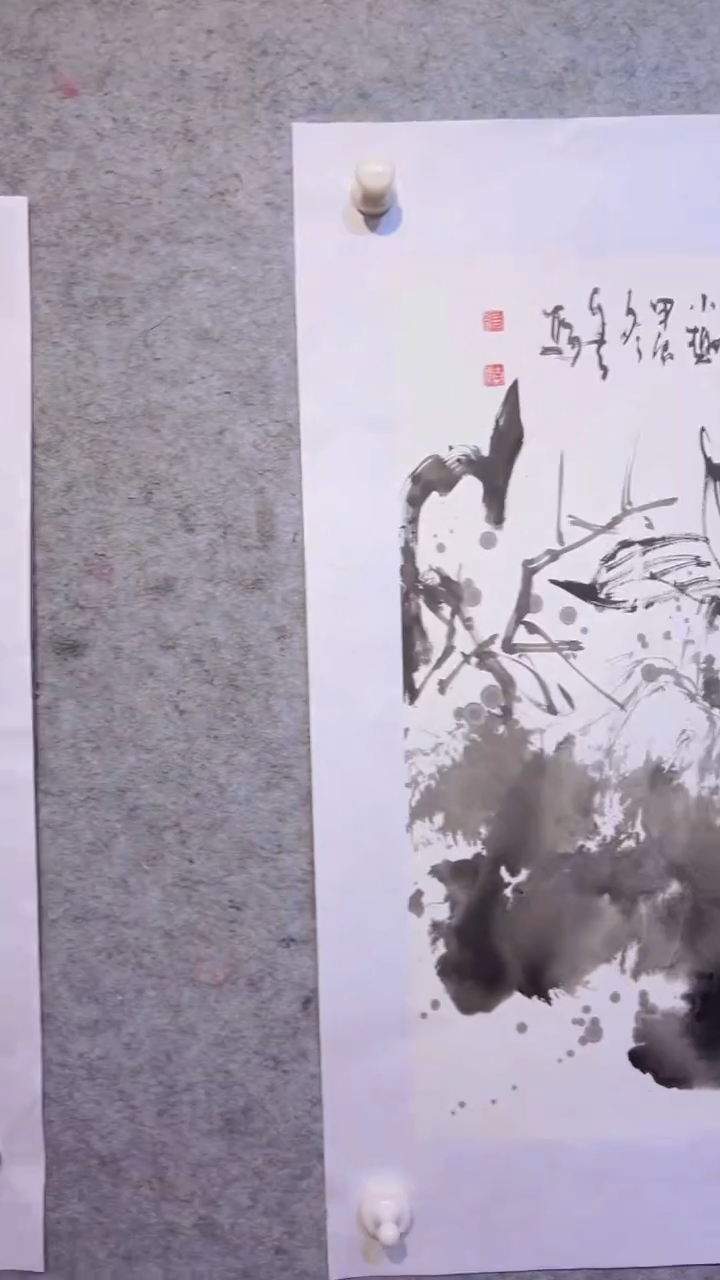 【闪购商品】国画张自学水墨画62