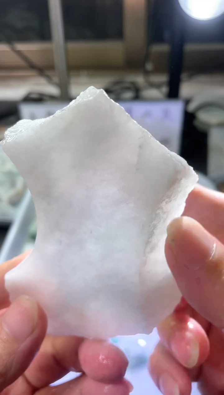 翡翠未镶嵌项链天然缅甸翡翠A货