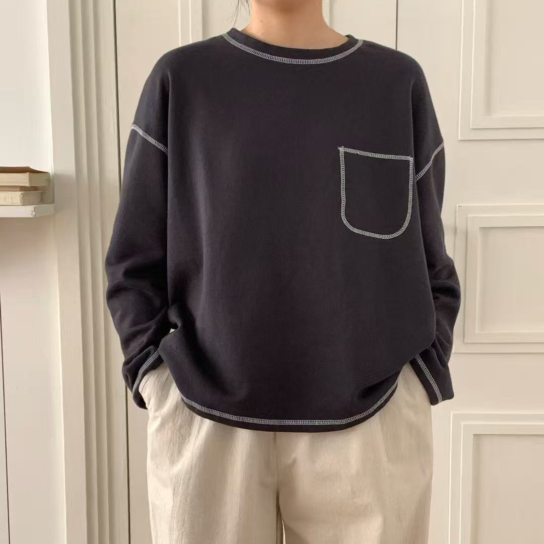 韩国东大门明线长T/NO7天/209