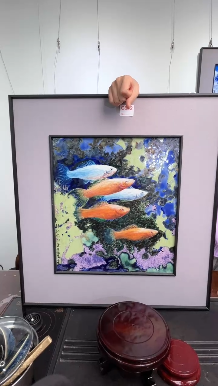 【闪购商品】摆件景德镇陶瓷陈国富C892