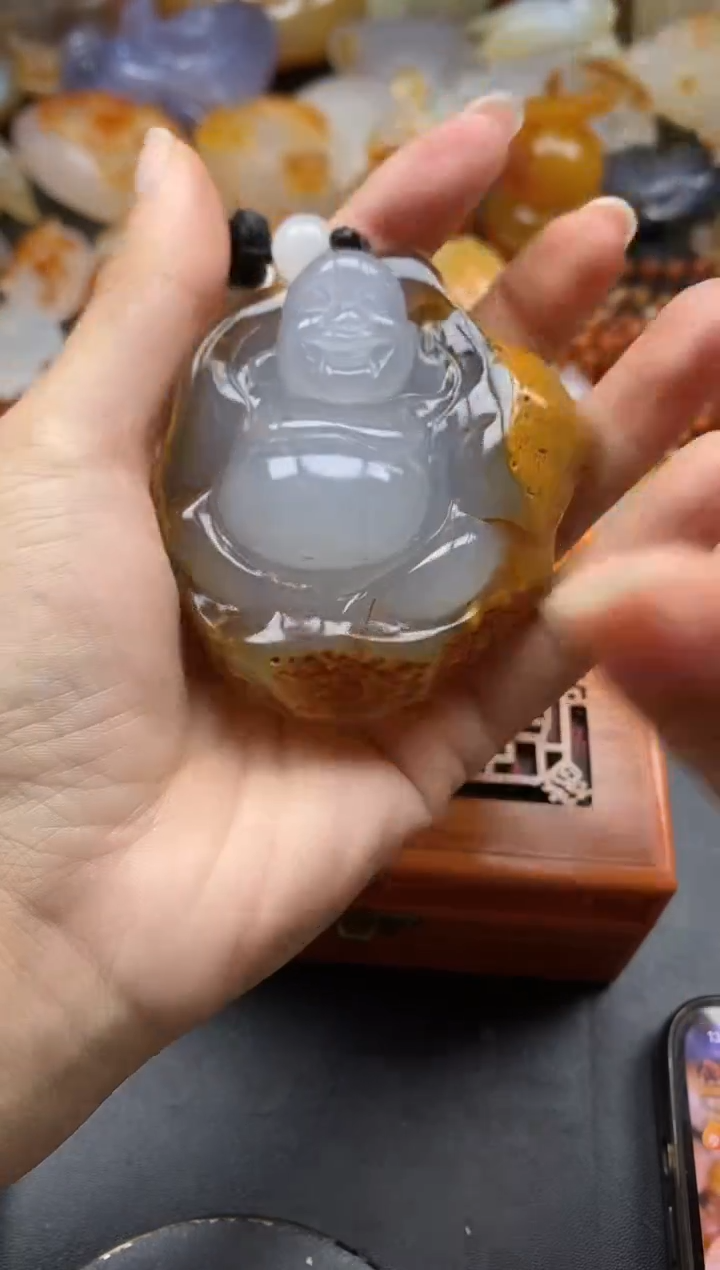 未镶嵌1玛瑙/玉髓心*ll