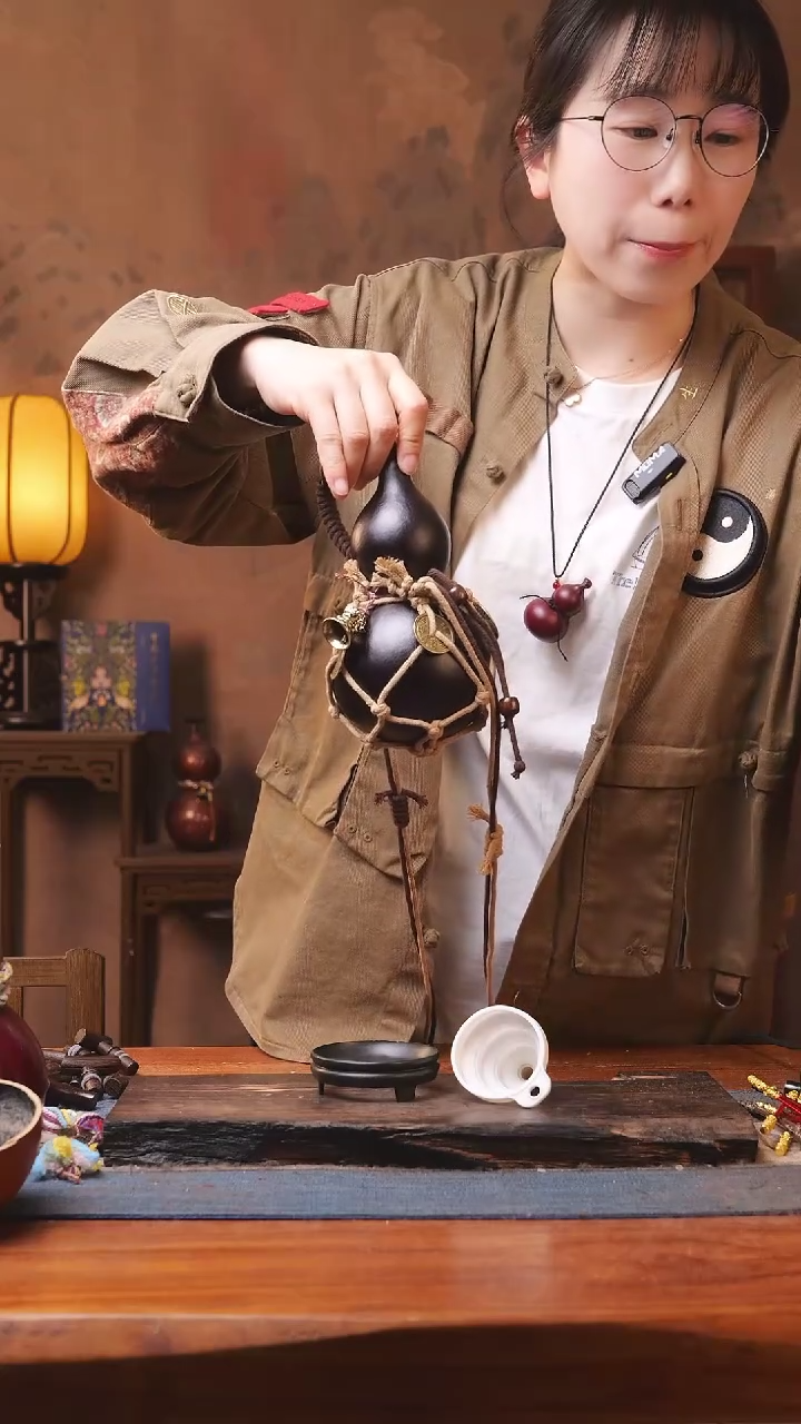 【闪购商品】64号精品大漆葫芦防腐防渗装水茶酒