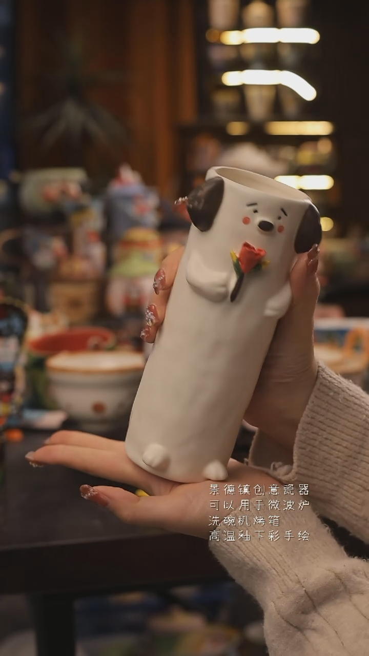 景德镇釉下彩绘设计师款式陶瓷