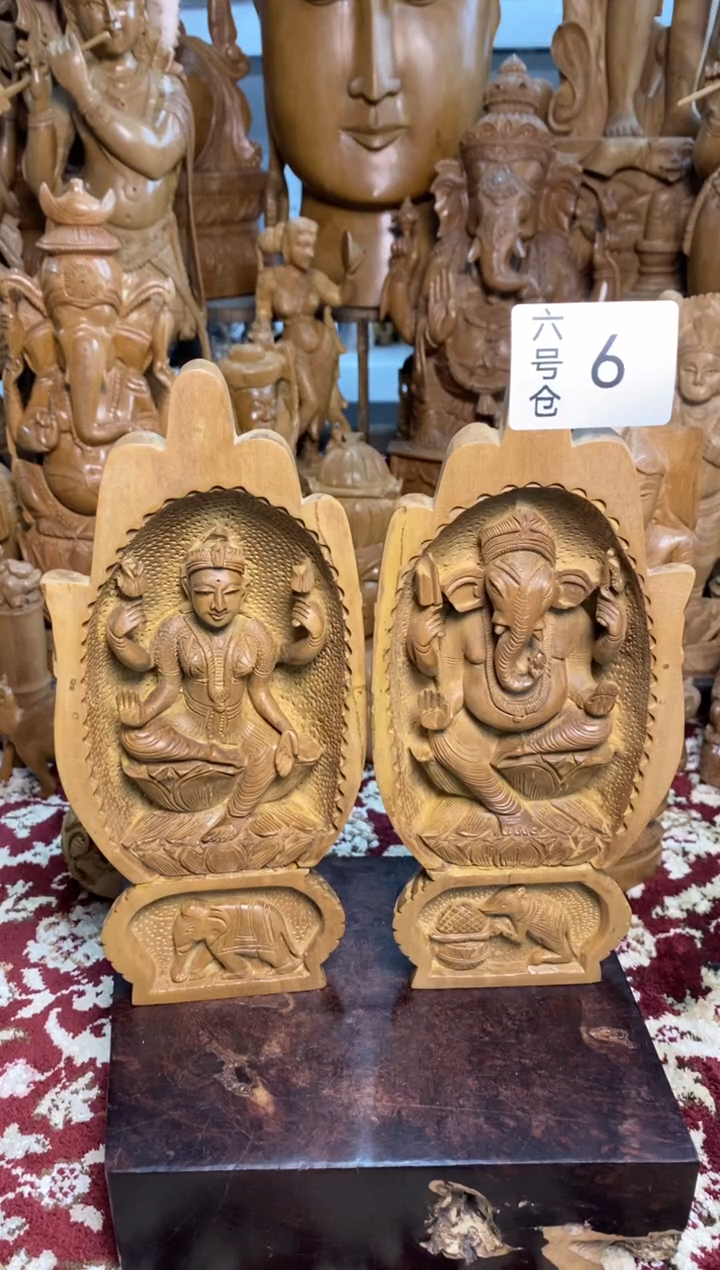 【闪购商品】檀香木6号仓6~老山檀工艺品488克