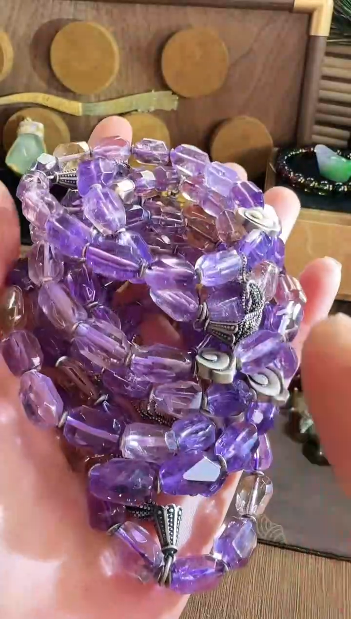 手串银S925镶嵌水晶手串 多样性发货 发一条