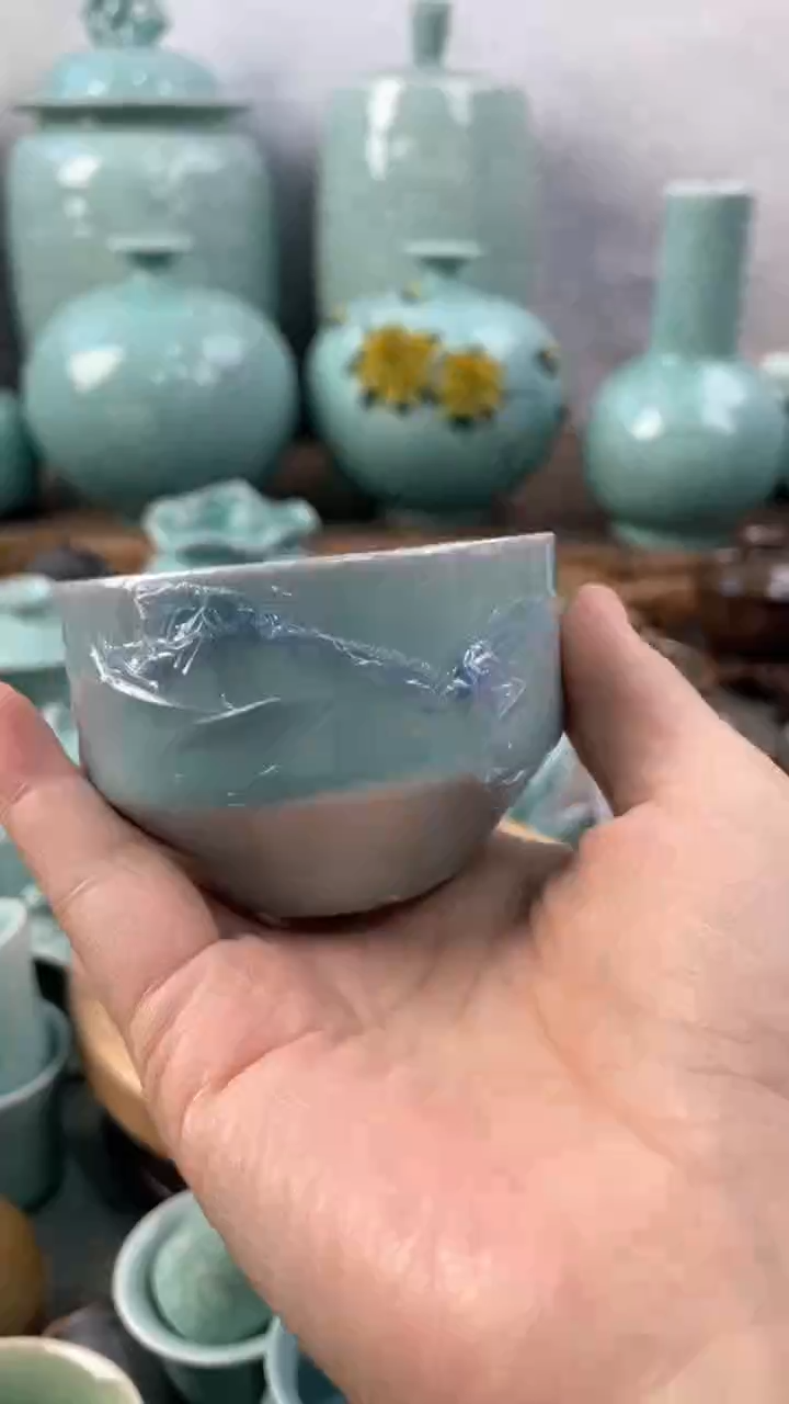 【闪购商品】特价 微瑕 慧仙青瓷