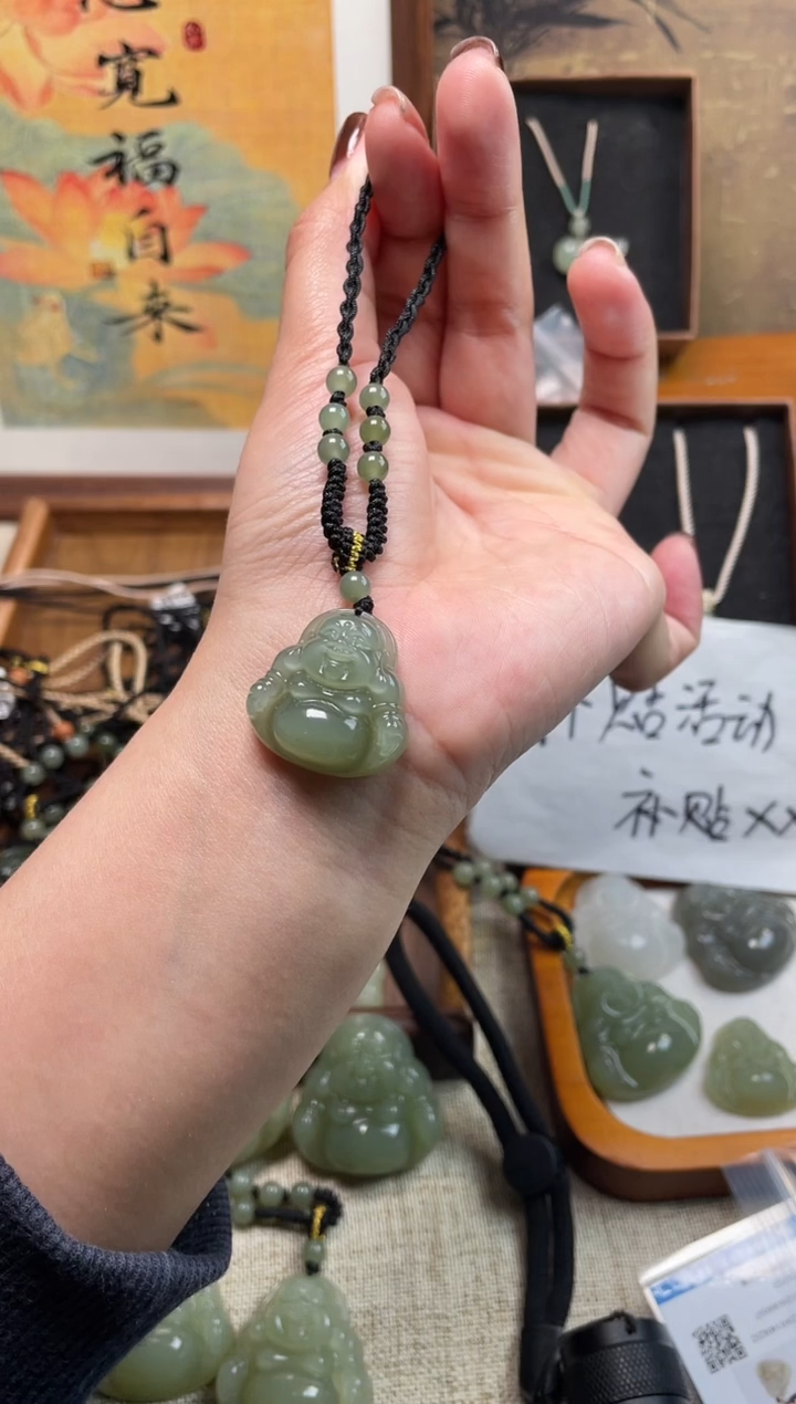 【闪购商品】和田玉颈饰未镶嵌25佛