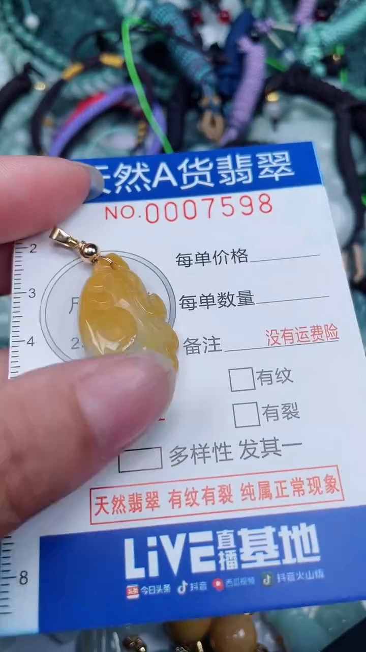 颈饰未镶嵌翡翠...0007598