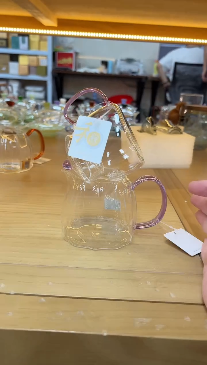 禾器言卿壶浅紫色+禾器倾妍茶海浅紫色