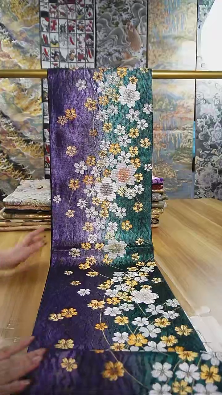 【闪购商品】织绣织锦127六通樱花