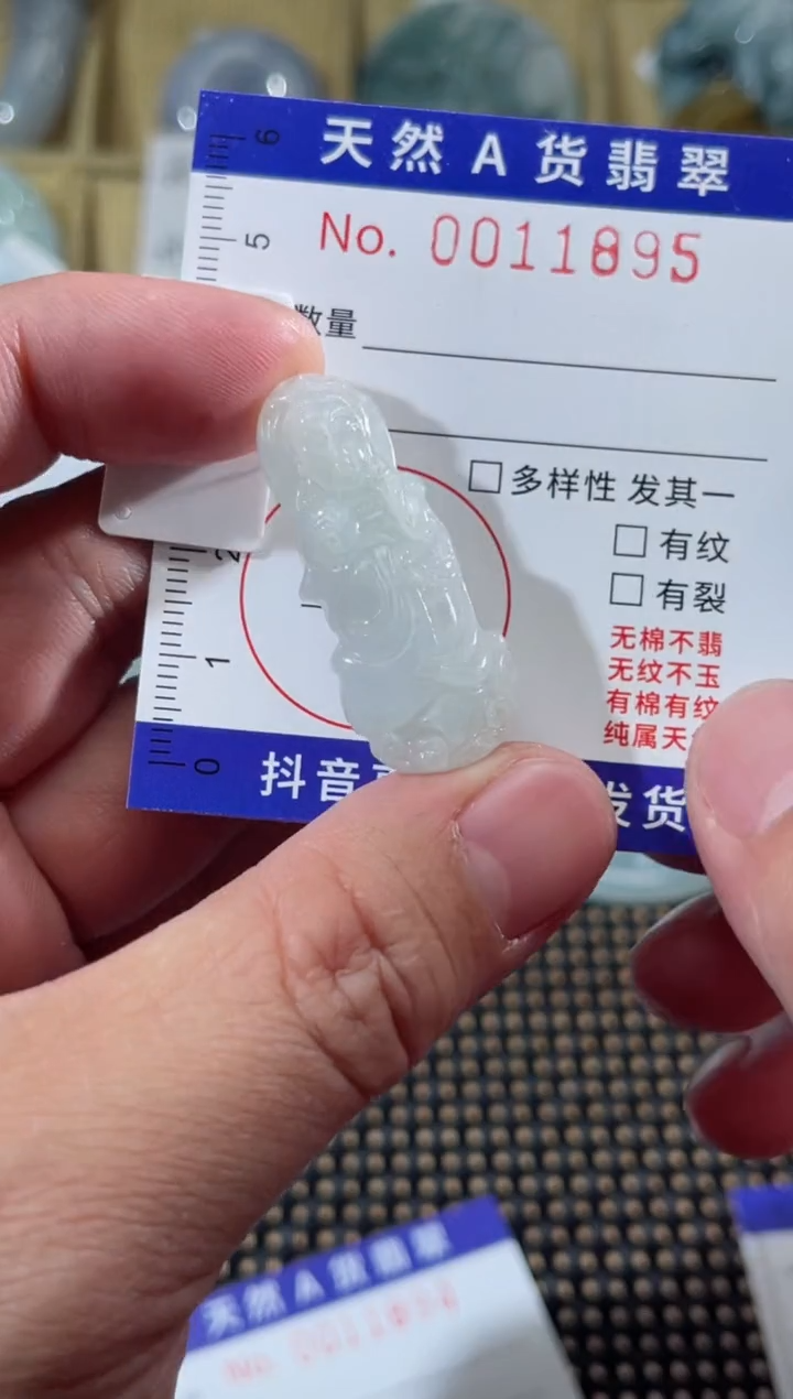 【闪购商品】翡翠颈饰合金天然缅甸A货翡翠（多样性发货）观音