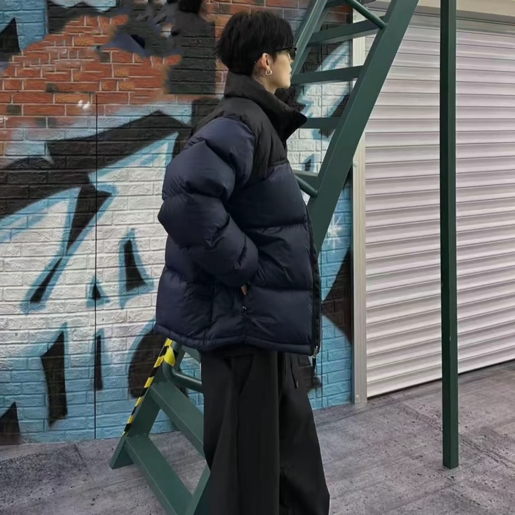 秋冬男女情侣款加厚外套收口袖保暖运动休闲服