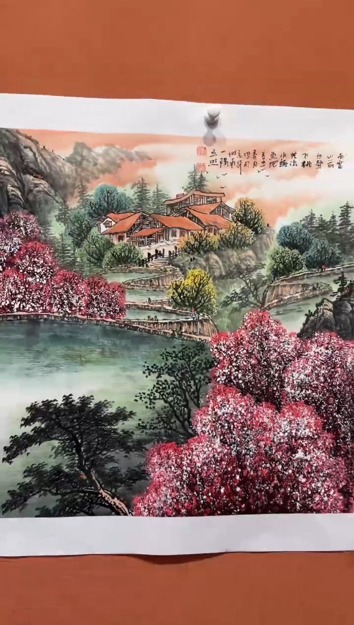 国画师立照老师国画作品