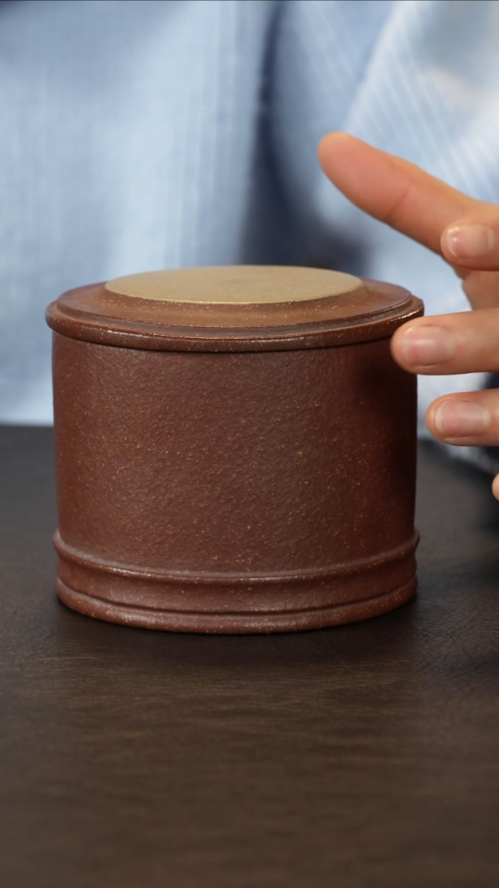 【闪购商品】紫砂茶叶罐直播福利手磨粗砂降坡茶叶罐100g