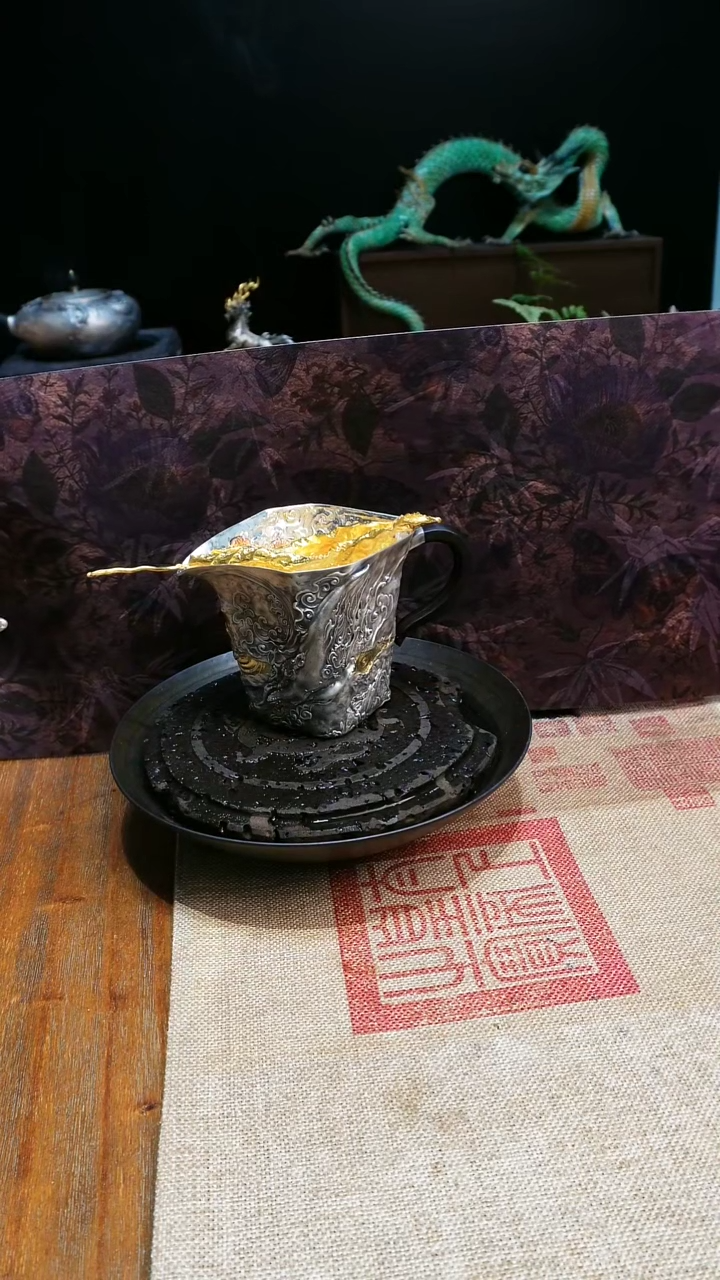 【闪购商品】茶盏欲山行鲲公道+茶漏摆件