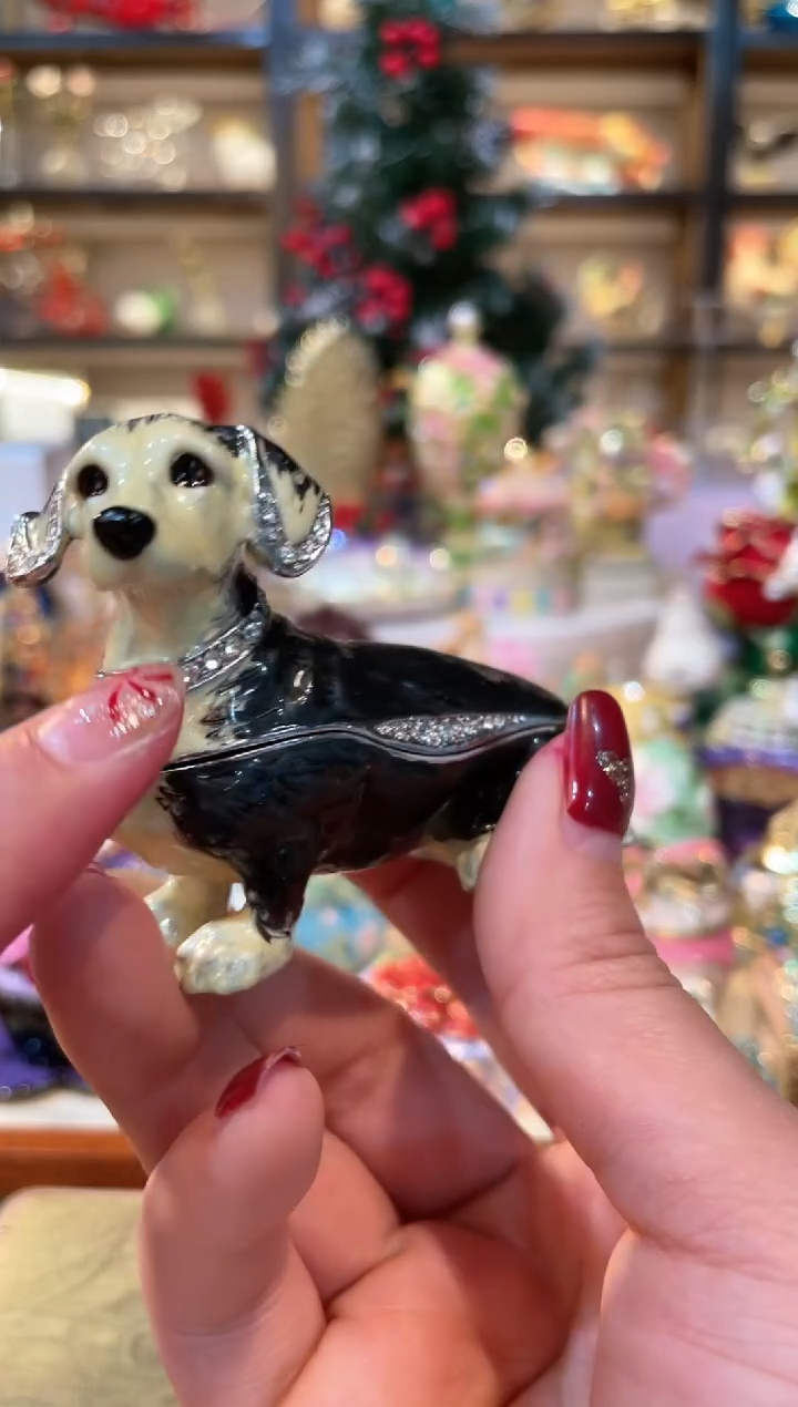 【闪购商品】珐琅彩首饰收纳盒