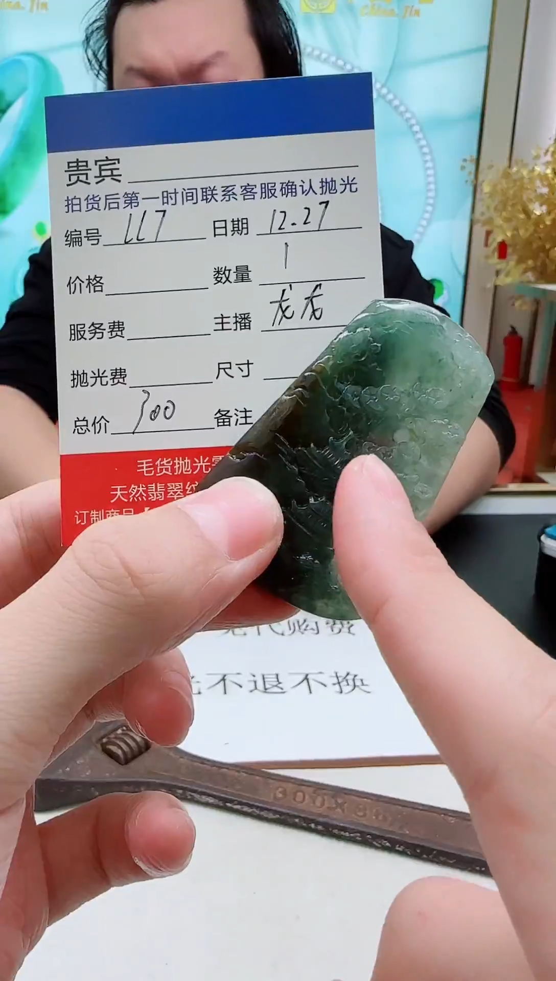 未镶嵌定制翡翠LL7翡翠吊坠-多样性发其一